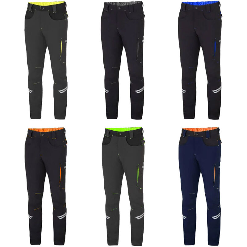 foto del prodotto marca pantaloni da lavoro sparco kansas tech ligh trousers l nero grigio