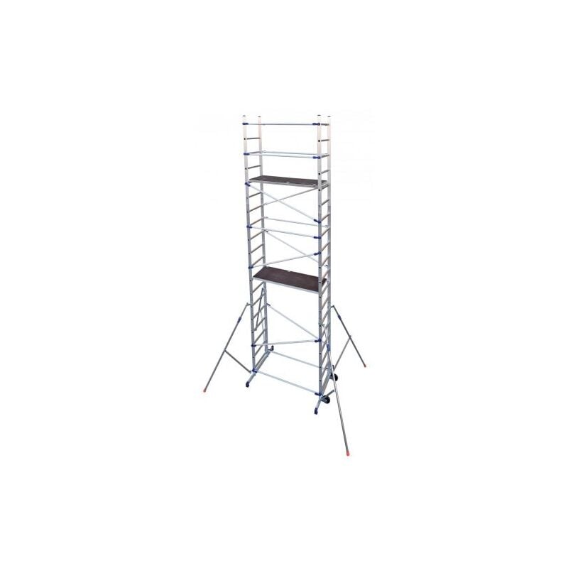 foto del prodotto marca prolunga in alluminio per trabattello con 7 gradini altezza 573 cm