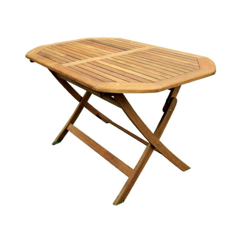 foto del prodotto marca tavolo legno ovale pieghevole cm. 120x75x72
