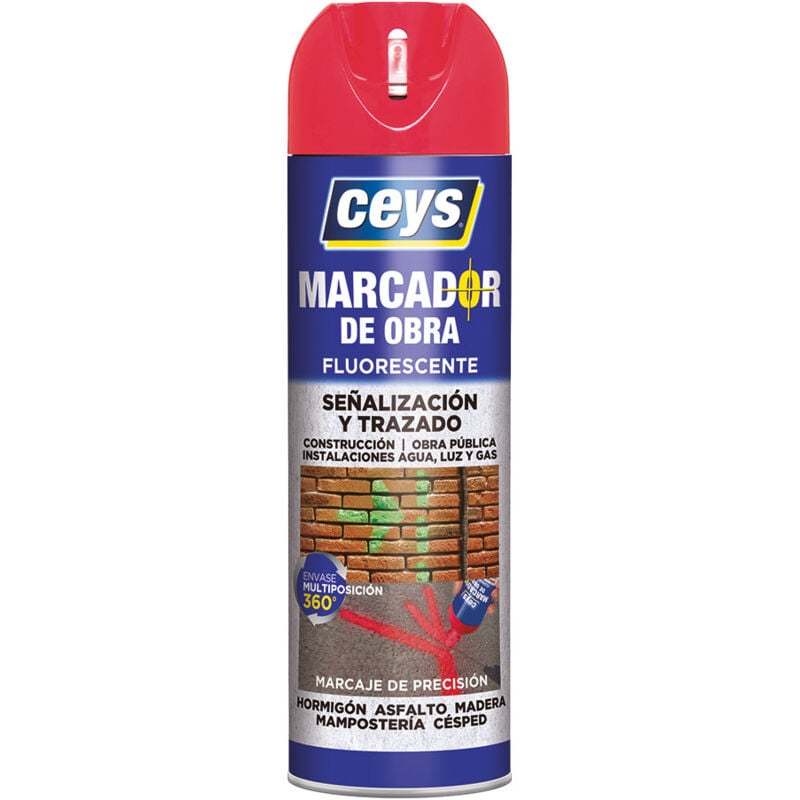 foto del prodotto marcatore rosso lavoro 500ml 908001 ceys
