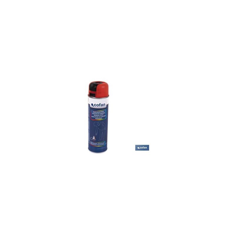 foto del prodotto marcatura di costruzione fluorescente. rosso 500ml