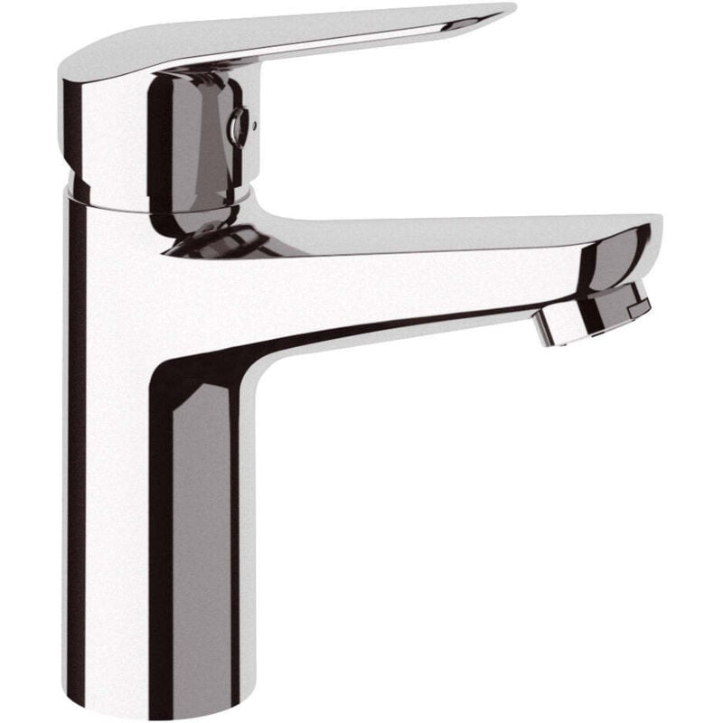 foto del prodotto mariani - rubinetto miscelatore monocomando lavabo in ottone essenza cromato