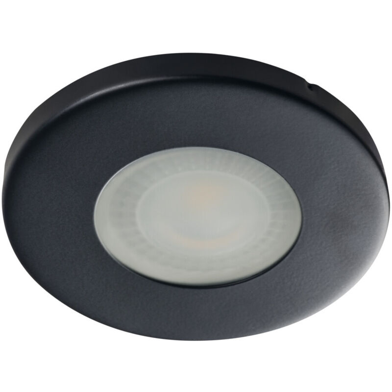 foto del prodotto marino acciaio nero mate ip44 85 mm