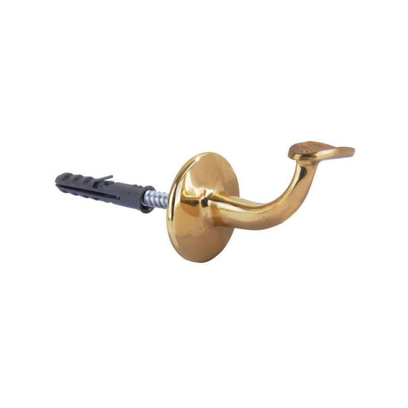 foto del prodotto mariva supporto corrimano ottone lucido diametro 10mm