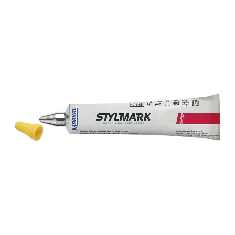 foto del prodotto markal pasta per segnare stylmark original tubo giallo 50ml
