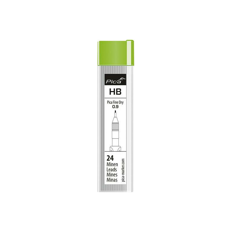 foto del prodotto marker fine dry grafite mine set hb 24 pezzi pica