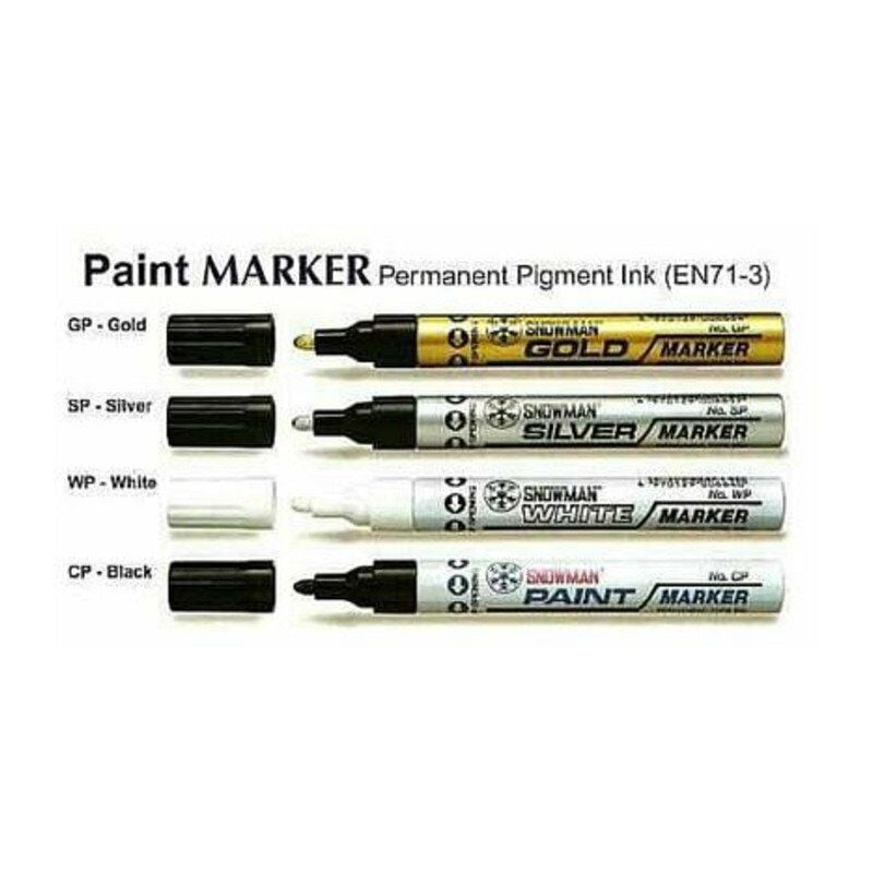 immagine 0 del prodotto marker vernice punta fine bianco x12