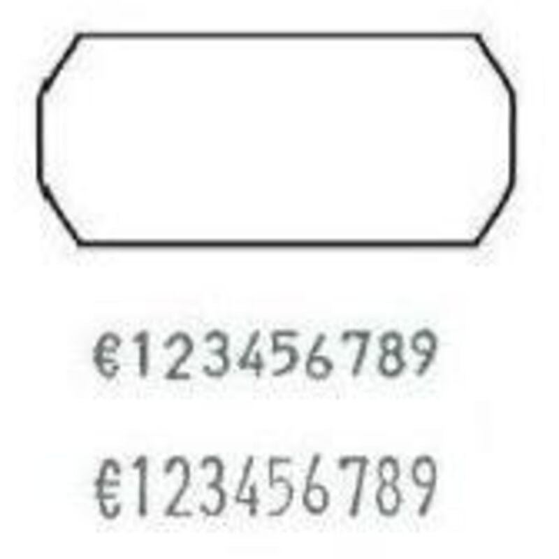 foto del prodotto markin 3502616per etichetta per stampante bianco