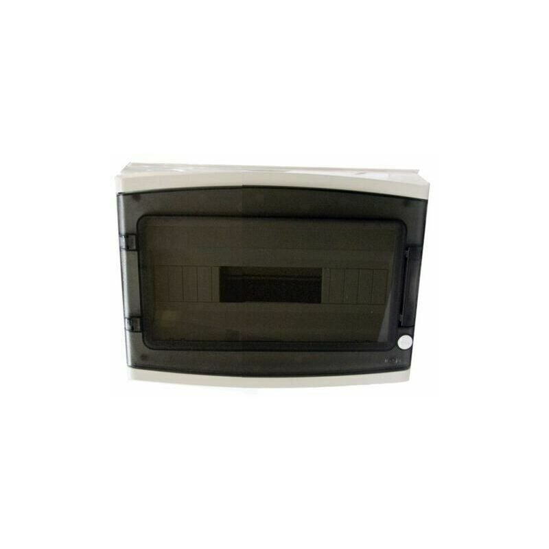 foto del prodotto marlanvil centralino esterno quadretto elettrico da parete 12 moduli ip65 barra din c sp