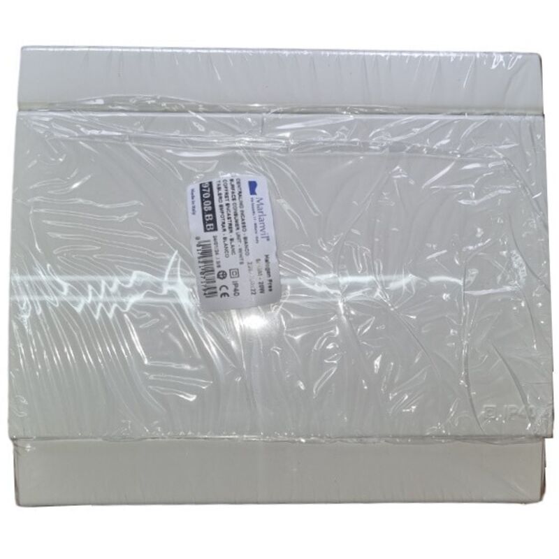 foto del prodotto marlanvil - centralino incasso 6/10 m sportello bianco quadro elettrico 97008bb
