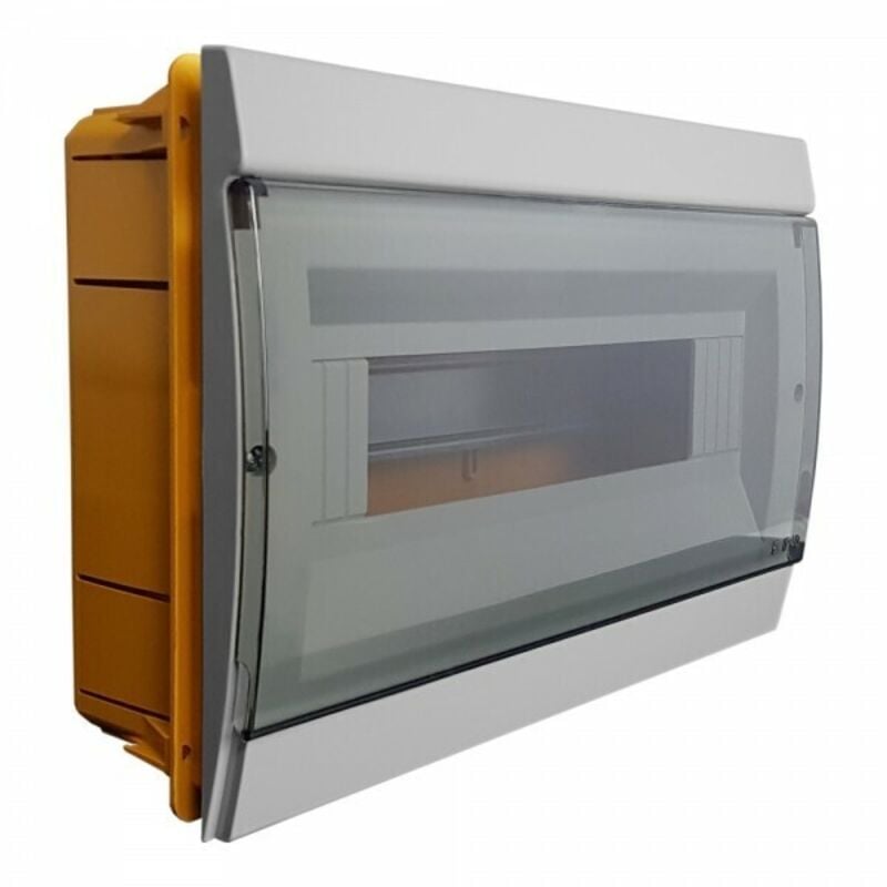 foto del prodotto marlanvil - centralino incasso 97012 10/14m barra din quadro elettrico grigio7035