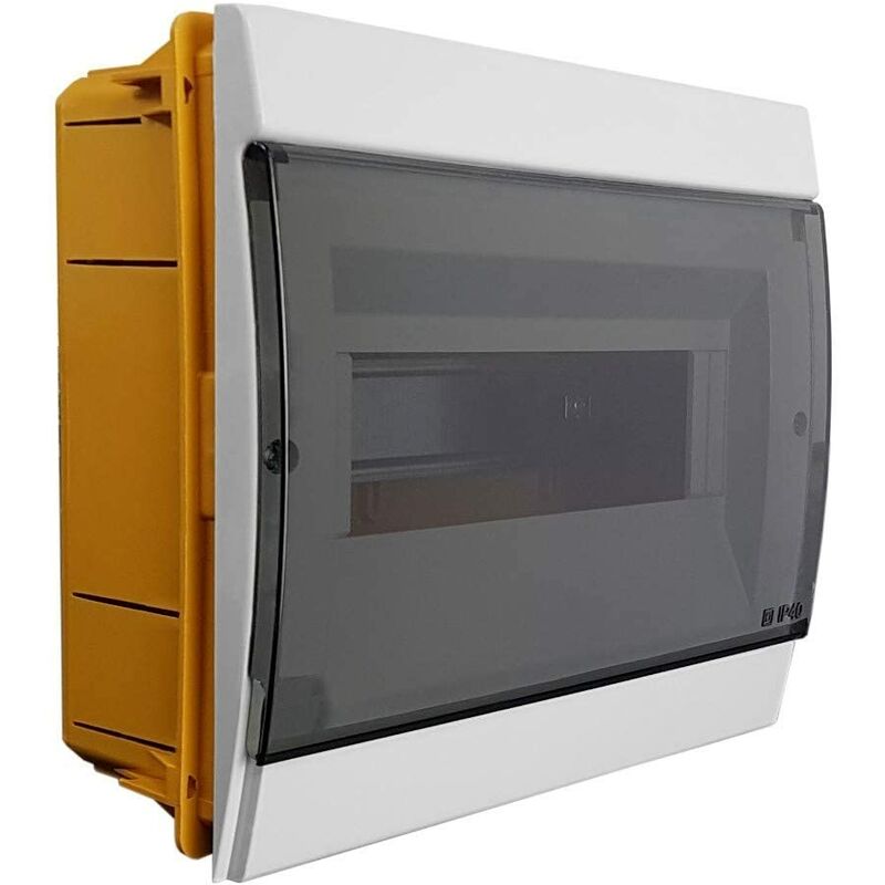 foto del prodotto marlanvil centralino modulare incasso 6 10 moduli con sportello fum 970.08.b