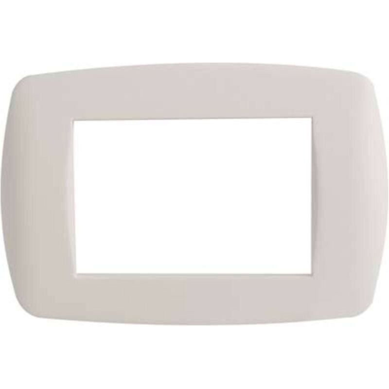 foto del prodotto marlanvil placca coprifrutti millenium bianco posti 3 mm 122x83 15 pezzi