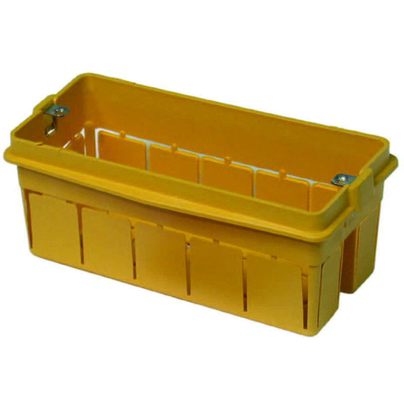 foto del prodotto marlanvil scatola da incasso con inserti in metallo senza coperchio 3 posti tipo 503 mm.97x61x51 1703.xl 