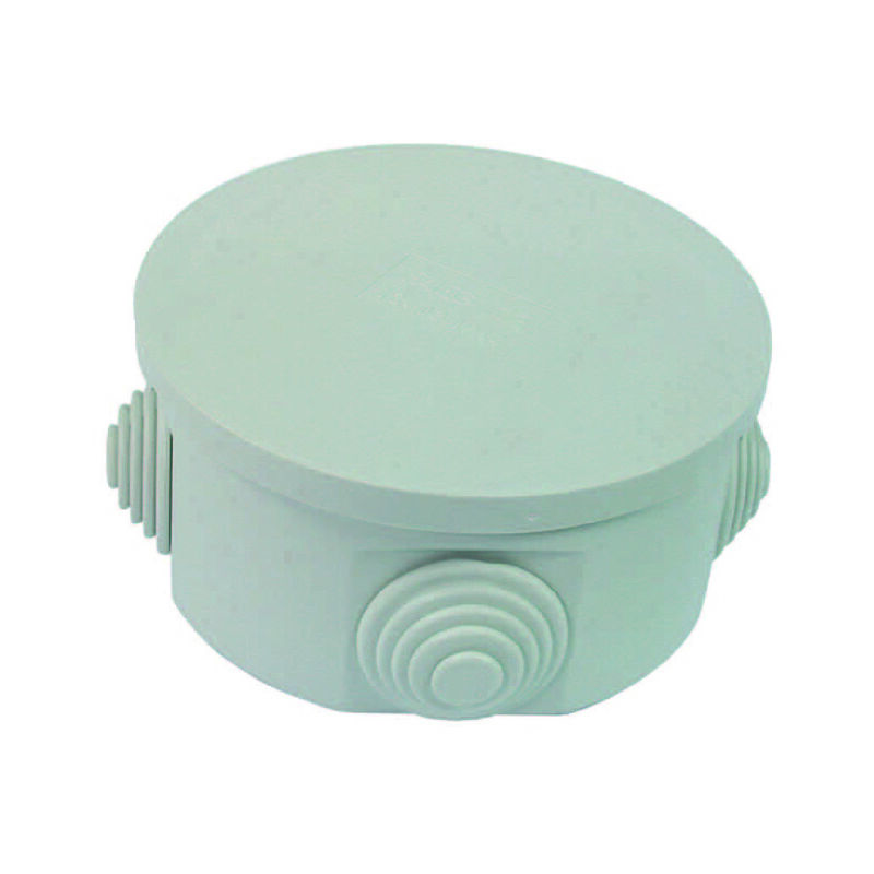 foto del prodotto marlanvil scatola stagna tonda con coperchio e 4 passacavi ip44 mm.65x35h. 001 