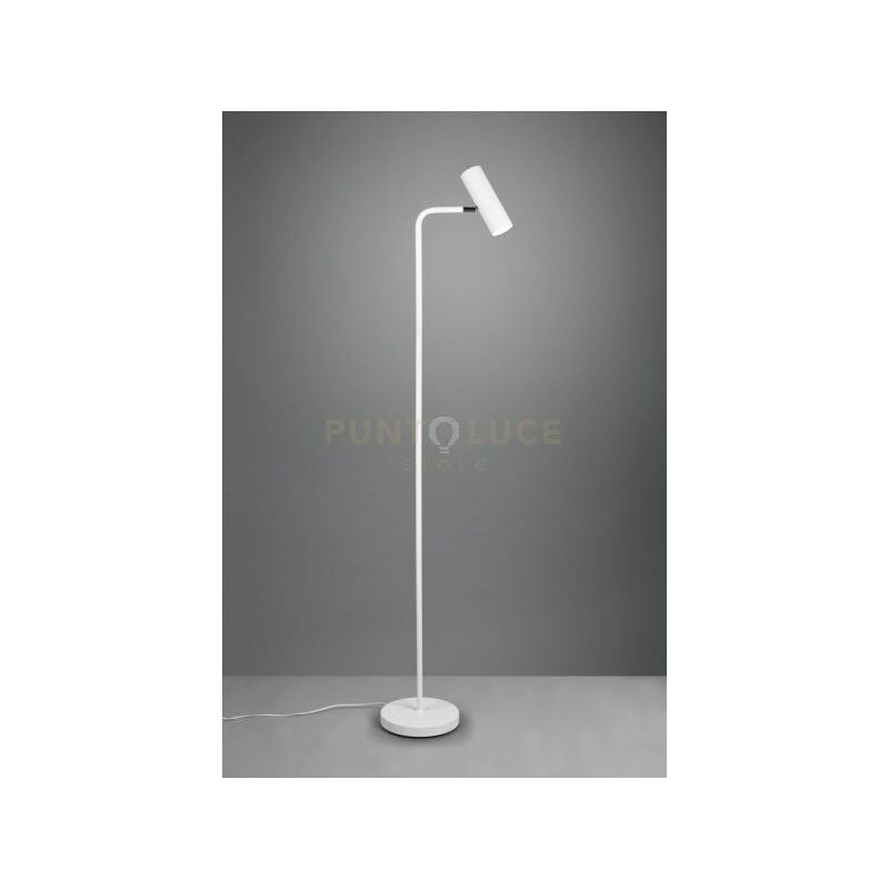 foto del prodotto marley piantana spot cilindro bianca h. 151cm 1 luce attacco gu10