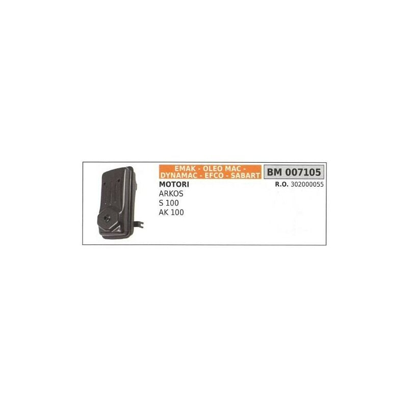 foto del prodotto marmitta emak decespugliatore s 100 ak 100 007105