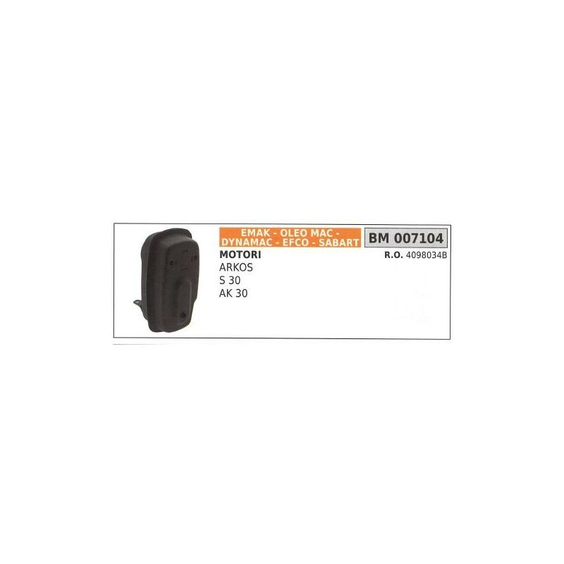 foto del prodotto marmitta emak decespugliatore s 30 ak 30 007104