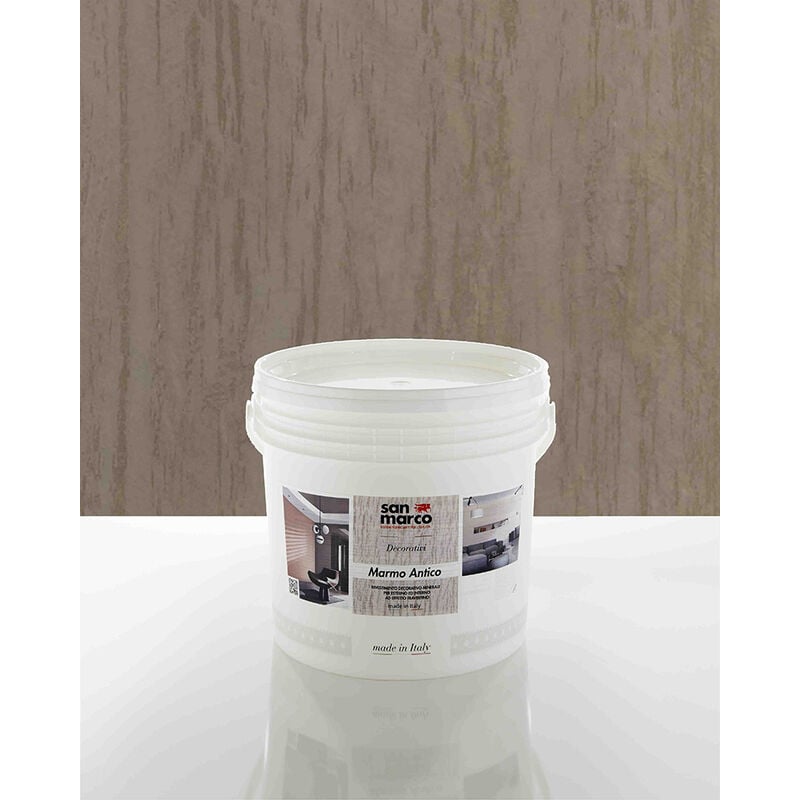 foto del prodotto marmo antico rivestimento murale effetto travertino bianco kg 25
