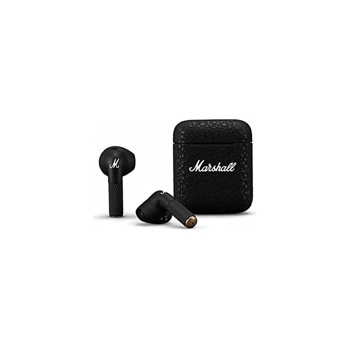 foto del prodotto marshall minor iii true wireless in-ear bluetooth auricolari 25 ore di riproduzione nero