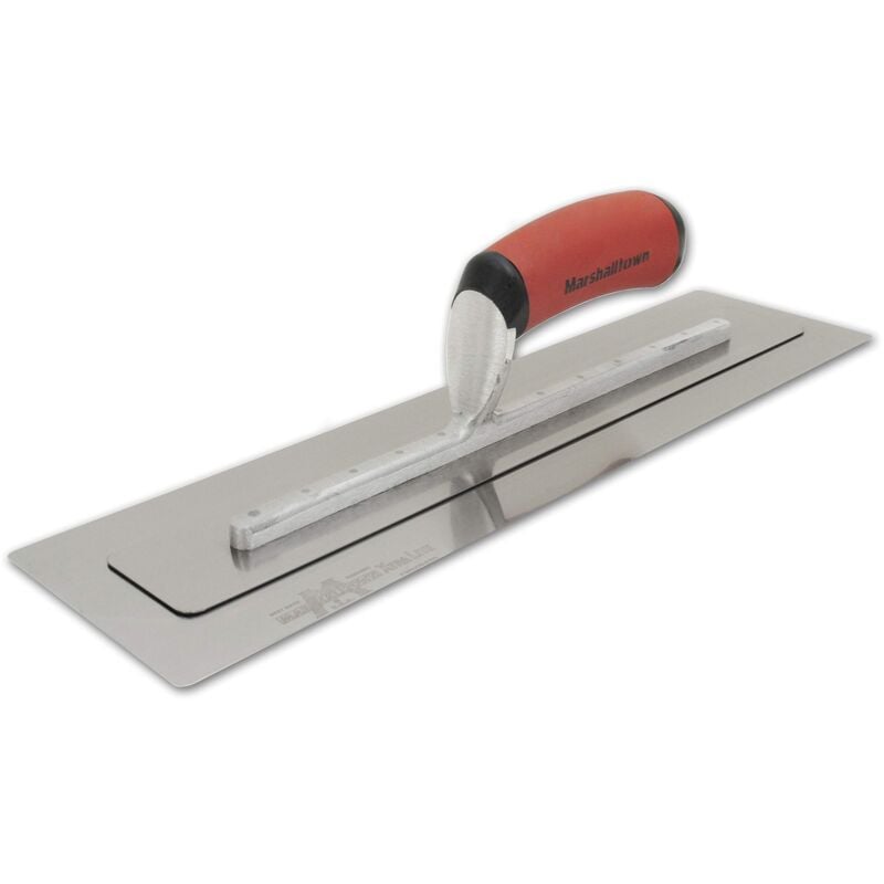 foto del prodotto marshalltown frattazzo lisciante permaflex con lama molto flessibile, frattazzo in acciaio inox leggero, ideale per muratori a secco e stuccatori,