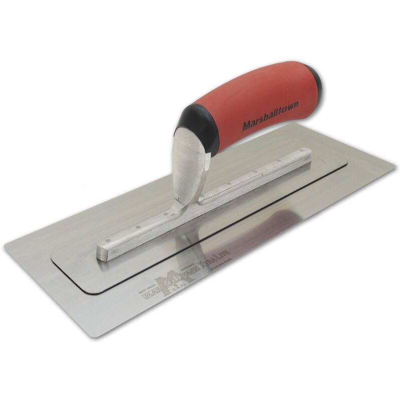 foto del prodotto marshalltown frattazzo lisciante permaflex con lama molto flessibile, spatola leggera in acciaio inox, ideale per muratori a secco e stuccatori,