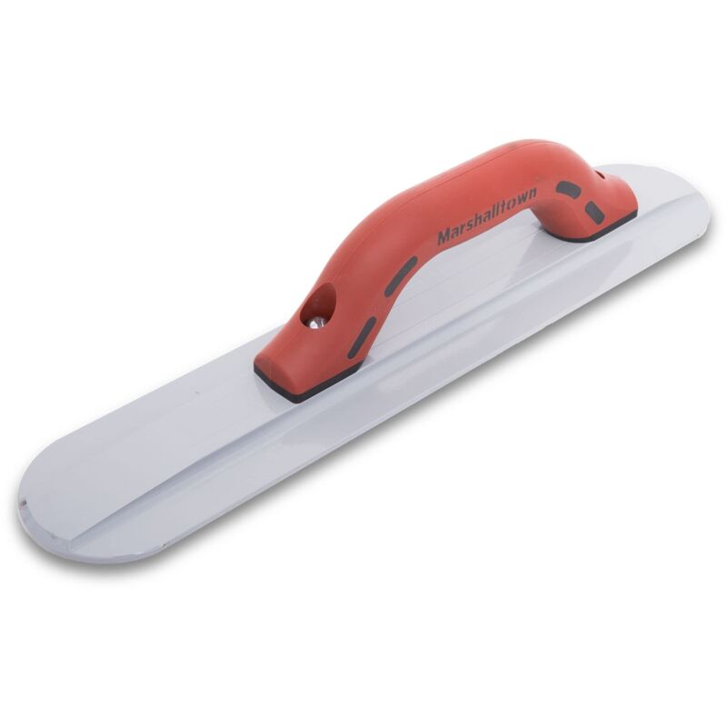 foto del prodotto marshalltown raddrizzatrice a mano con impugnatura durasoft, in magnesio, per pavimento e calcestruzzo, dimensioni della raddrizzatrice 305x79 mm