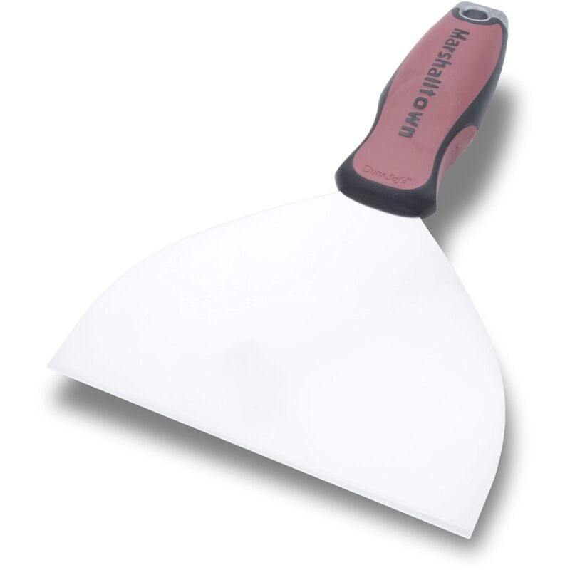 foto del prodotto marshalltown spatola flessibile a giunto flessibile, raschietto a estremit larga con impugnatura durasoft, per cartongesso, larghezza spatola 152