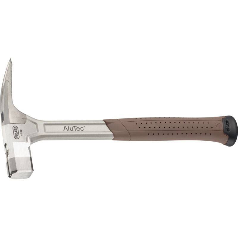foto del prodotto marteau loquet alutec similaire din 7239 t te g.450g avec aimant manche lisse 2 composants
