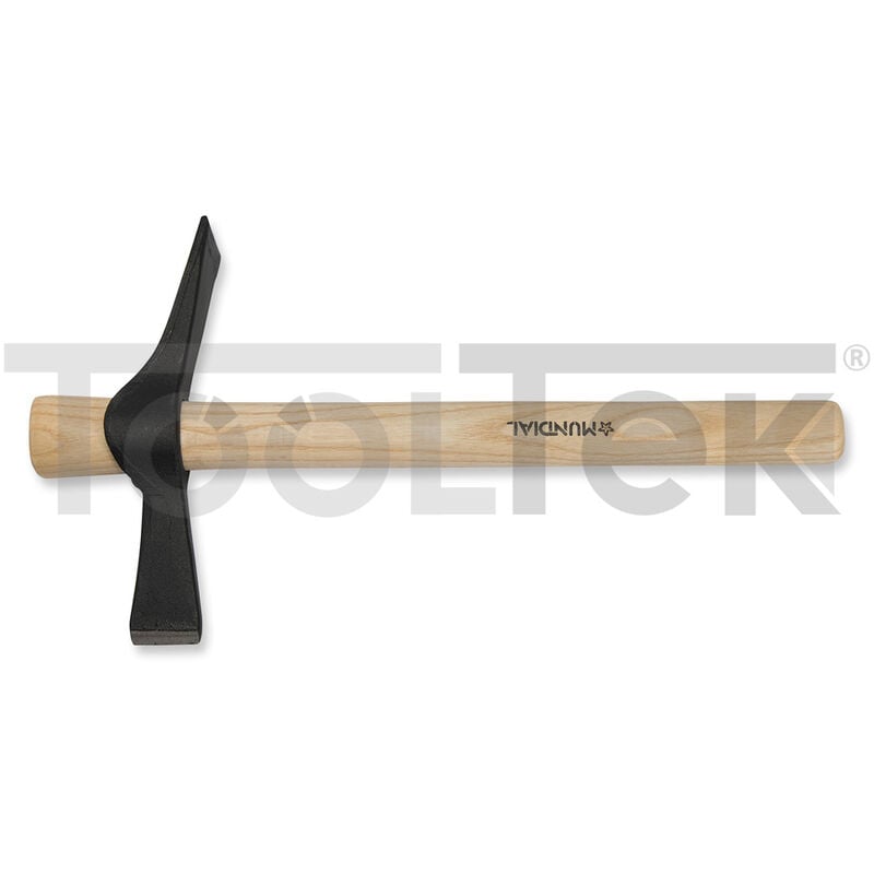 foto del prodotto martellina malapeggio muratore 400g c manico legno mundial tooltek