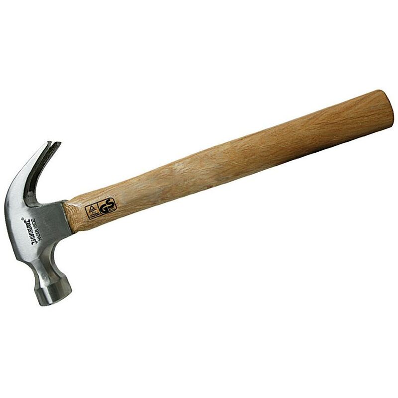 foto del prodotto martello con tirachiodi in legno duro 16 oz 454 g 