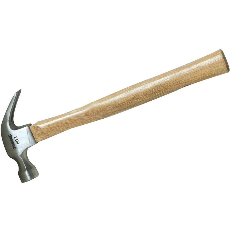 foto del prodotto martello con tirachiodi in legno duro 8 oz 227 g 
