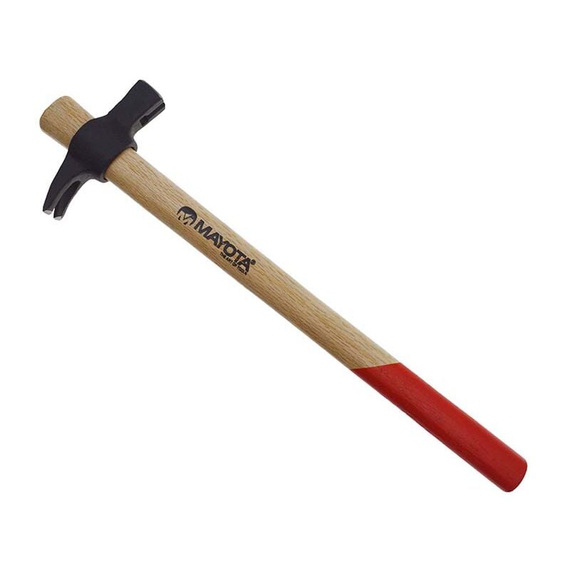 foto del prodotto martello da carpentiere manico in legno 300 gr.
