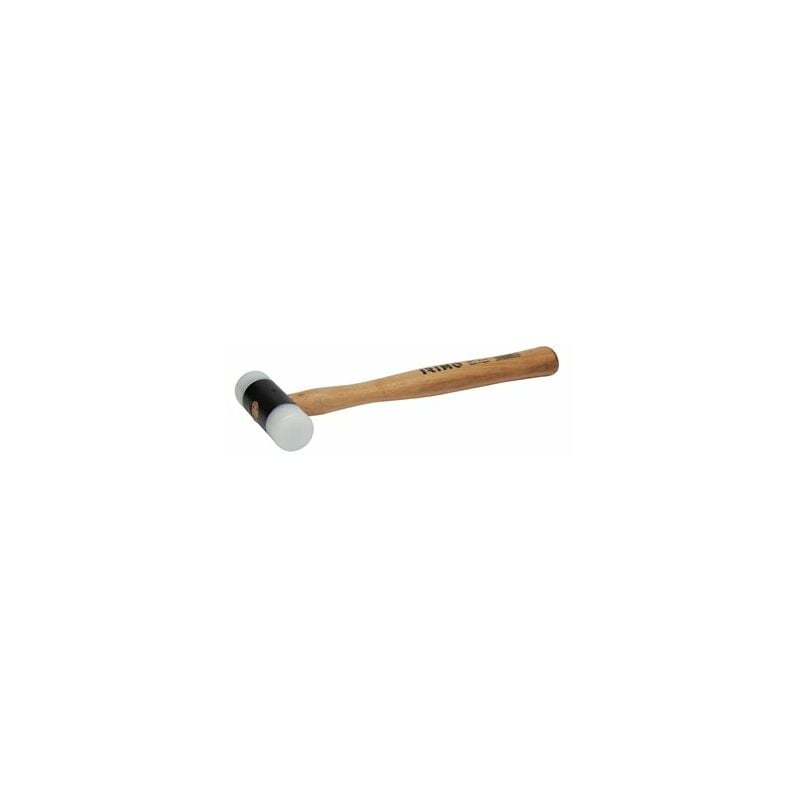 foto del prodotto martello in nylon manico in legno, 28 mm 529161 irimo