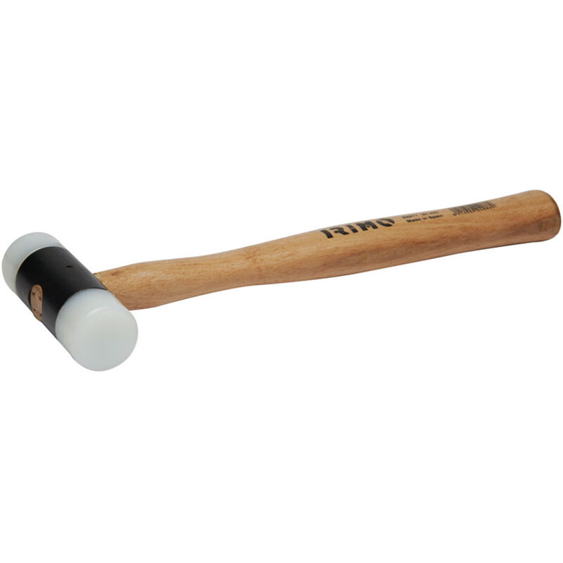 foto del prodotto martello in nylon, manico in legno, 44 mm 529181 irimo
