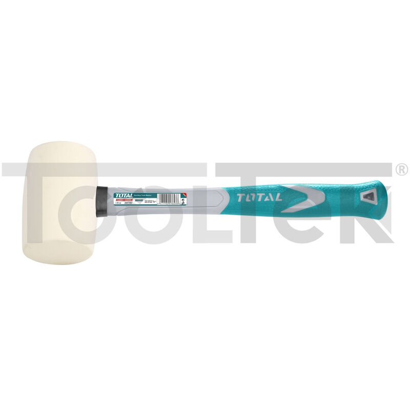 foto del prodotto martello mazzuola mazzetta in gomma 450g piastrelle pro total