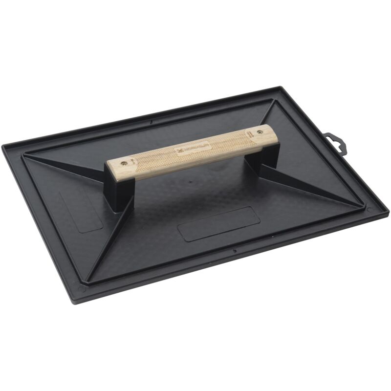 foto del prodotto martello nero con manico in legno mondelin 28x41 cm