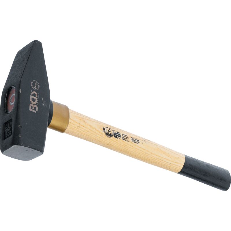 foto del prodotto martello per meccanica manico in legno din 1041 1500 g