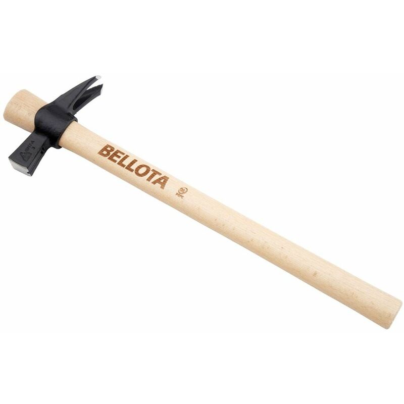 foto del prodotto martello per muratore con manico in legno 300 gr 8017 a