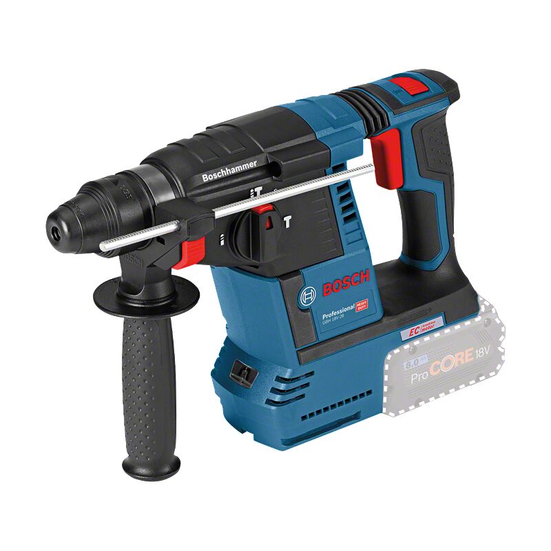 foto del prodotto martello perforatore sds+ 18v bosch 2,6j gbh 18v-26 - macchina nuda - 0611909000