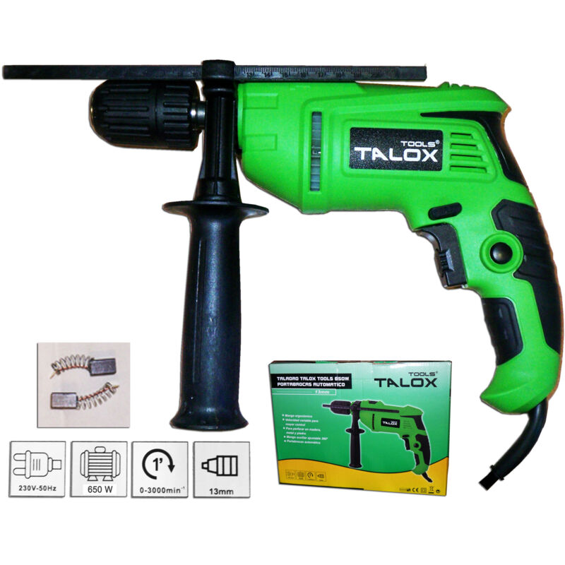 foto del prodotto martello perforatore talox 650 w velocità regolabile reversibile