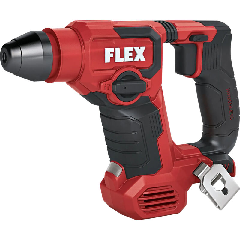 foto del prodotto martello rotativo a batteria flex fhe 1 16 12 ec c, 12v senza batteria e caricabatterie in confezione