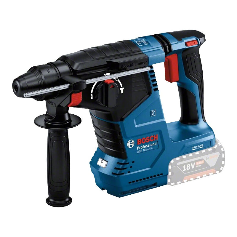 foto del prodotto martello scalpellatore bosch gbh 18v 24 c professional sds plus brushless 18 v senza batterie