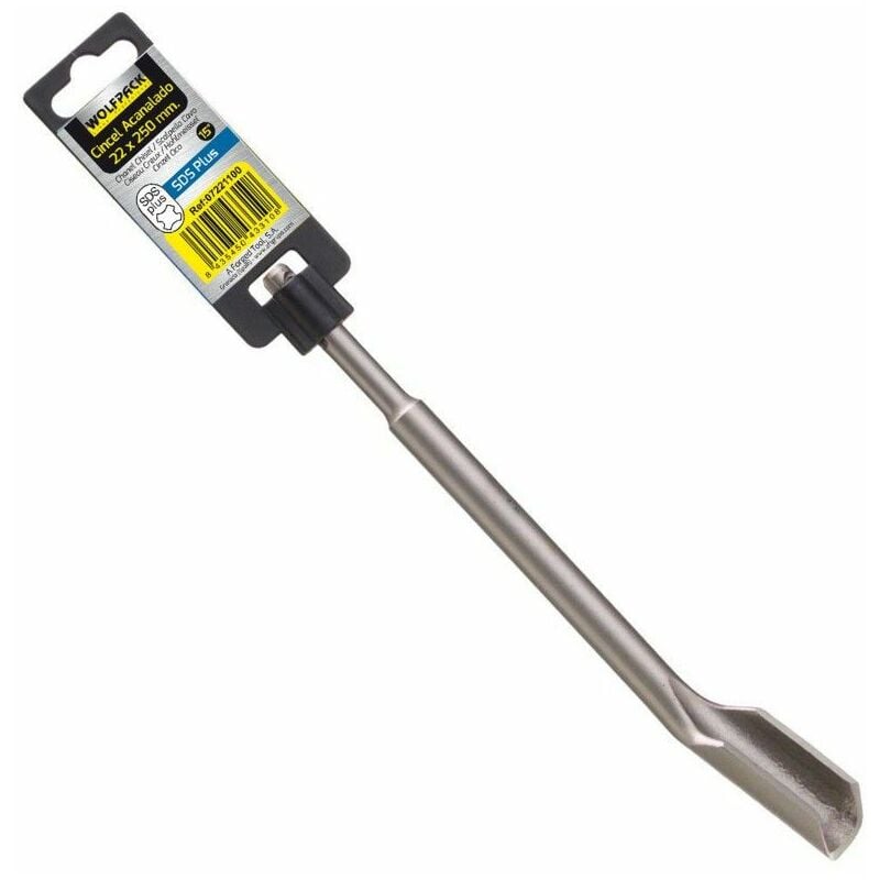 foto del prodotto martello scalpello sds plus scanalato 22x250 mm.
