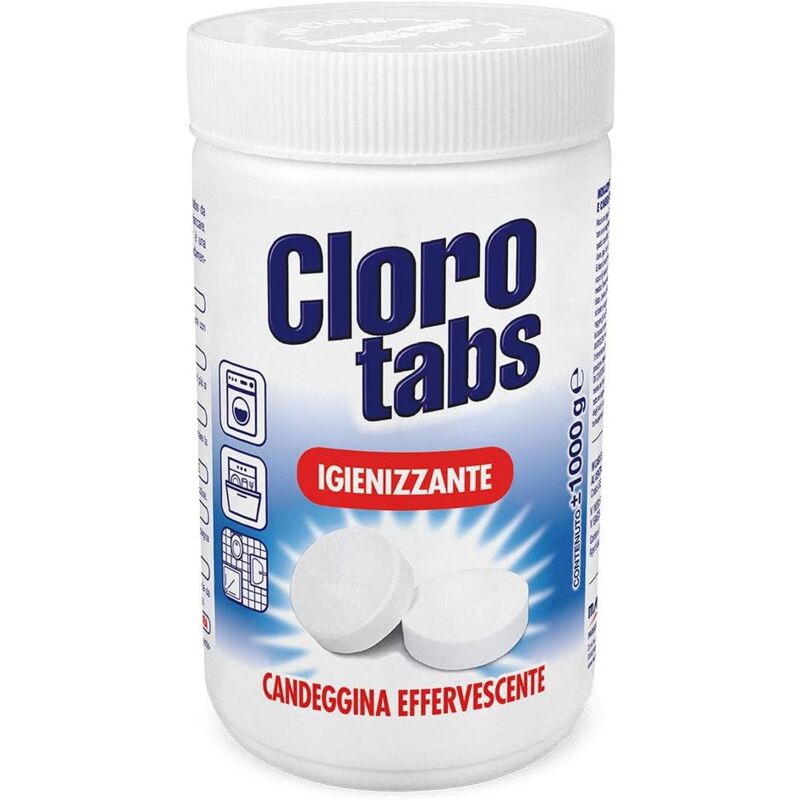 foto del prodotto marten cloro tabs candeggina effervescente in pastiglie da 1kg sbiancante igienizzante