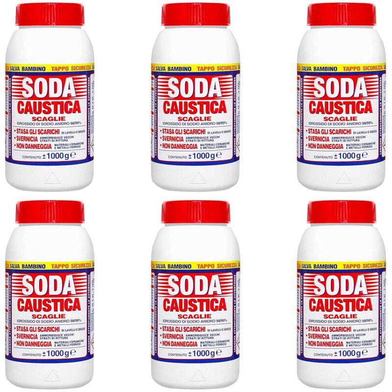 foto del prodotto marten soda caustica 6 kg pulizia e sverniciatura domestica