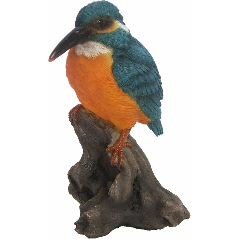 foto del prodotto martin pescatore in resina 13,8 cm statuetta da giardino