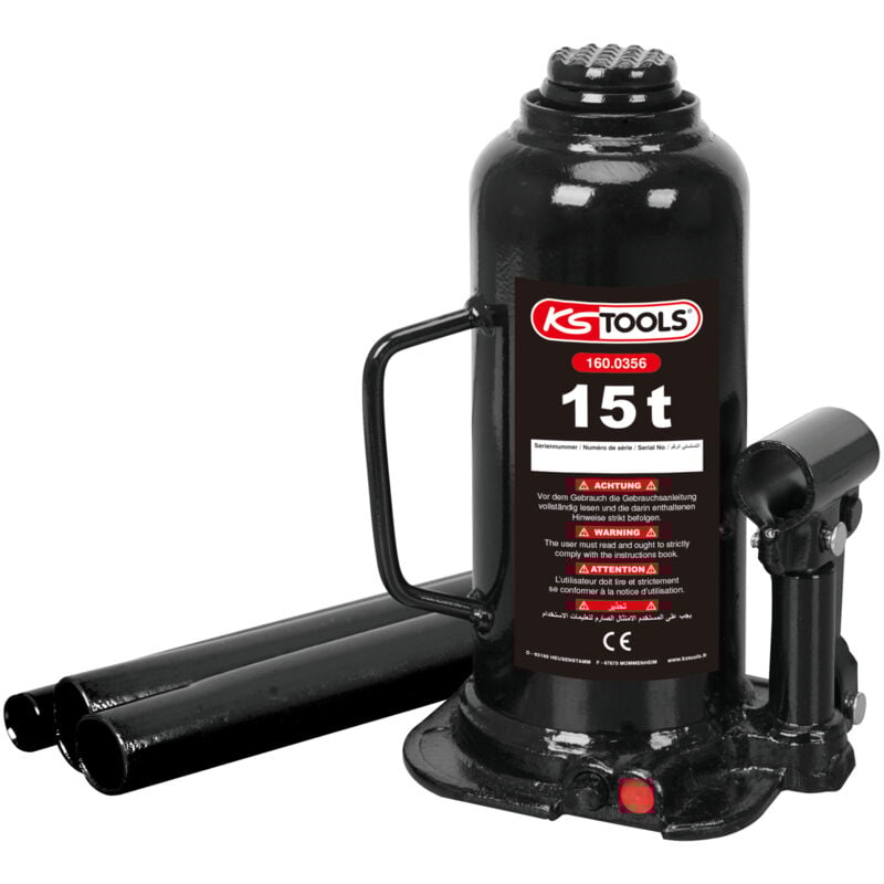 foto del prodotto martinetti idraulici a bottiglia da 15 tonnellate