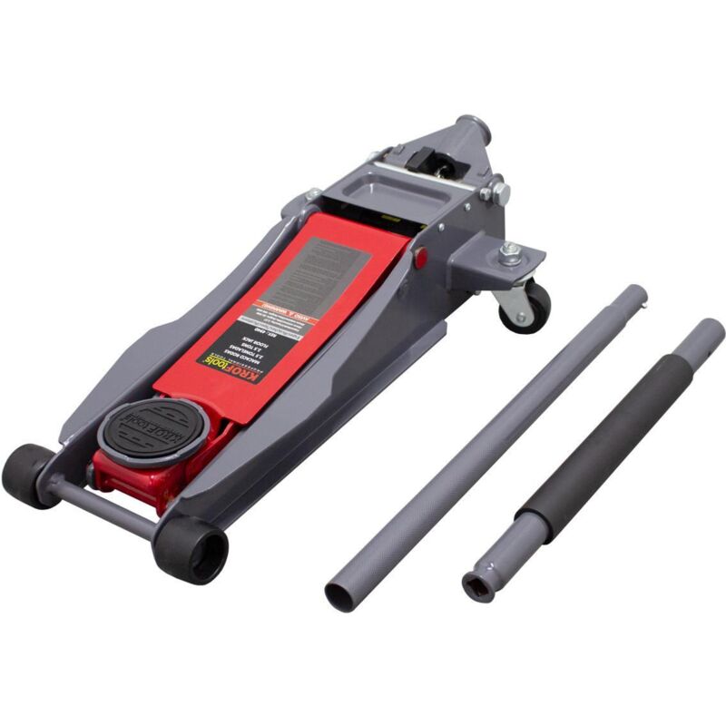 foto del prodotto martinetto idraulico per ruote da 2,5 tonnellate, altezza di sollevamento 85 490 mm