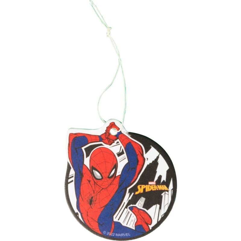 foto del prodotto marvel profumatore deodorante auto spiderman verve rosso nero uomo ragno supereroe fragranza freschezza